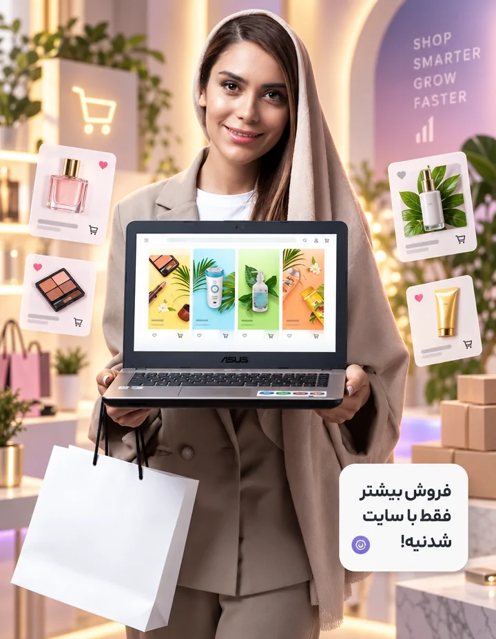 نمونه کار سایت فروشگاهی